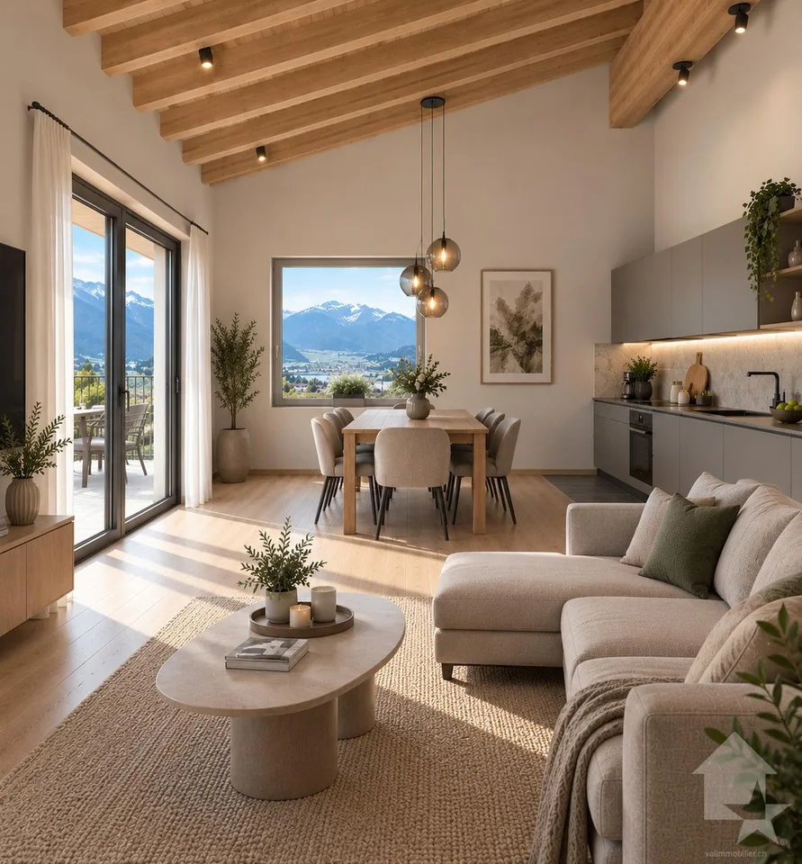 Magnifique appartement en attique de 2.5 pièces, de 72 m² – Foto 3 von 6
