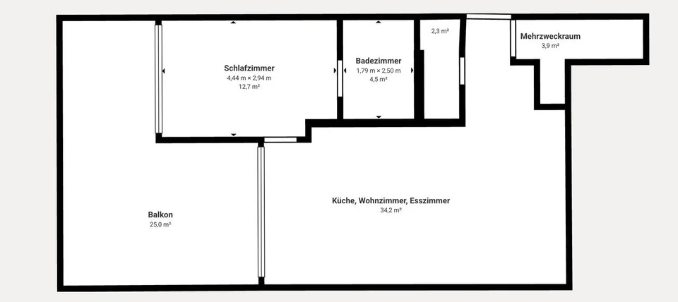 Zentrale Terrassenwohnung – Urbanes Leben trifft auf Erholung – foto 7 di 7