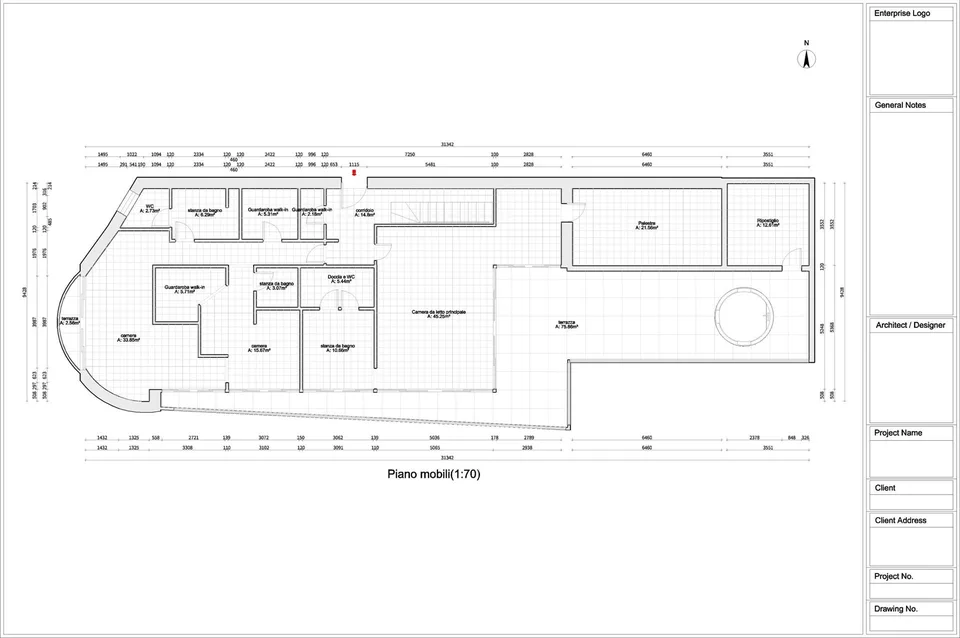 APPARTEMENT DE LUXE 8,5 PIÈCES AVEC VUE SUR LE LAC À VIGANELLO – photo 10 sur 11