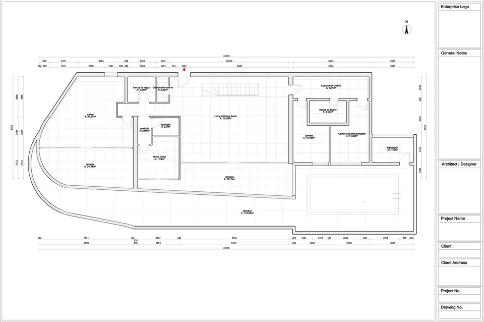 APPARTEMENT DE LUXE 8,5 PIÈCES AVEC VUE SUR LE LAC À VIGANELLO – photo 11 sur 11
