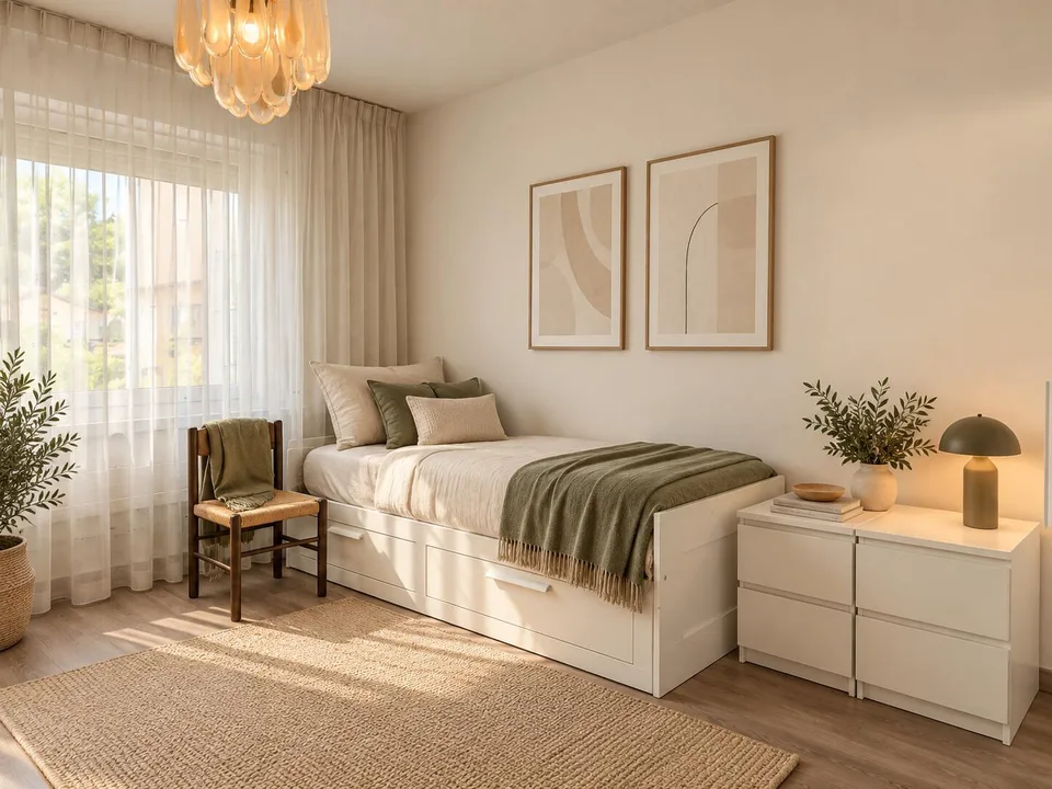 GROSSE 5.5-ZIMMER-WOHNUNG MIT TERRASSE IN GENTILINO – Foto 6 von 9