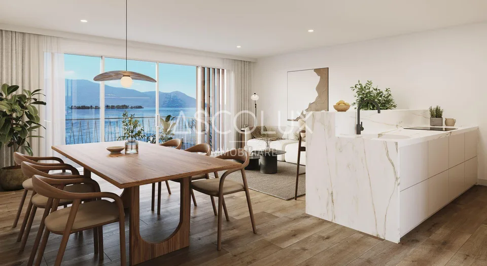 Progetto abitativo con vista totale sul Lago Maggiore e Isole di Brissago – foto 4 di 14