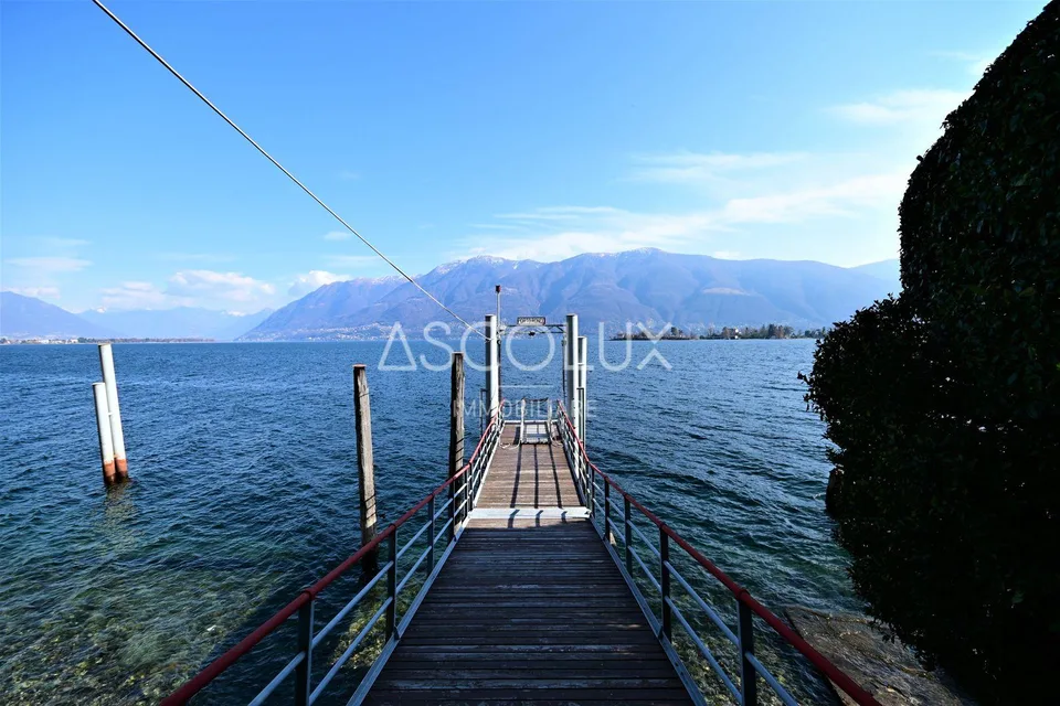 Progetto abitativo con vista totale sul Lago Maggiore e Isole di Brissago – foto 14 di 14