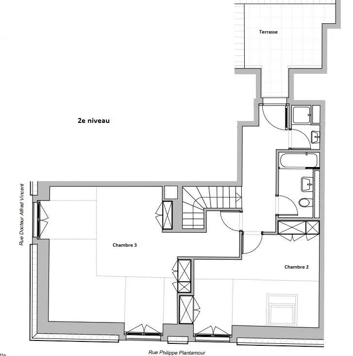 Duplex con terrazza - Rue du Docteur-Alfred-Vincent, 1201 Ginevra – foto 12 di 12