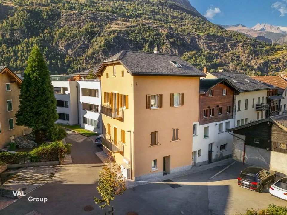 Casa accogliente con vista sulle montagne: Appartamento nel cuore di Glis – foto 7 di 11