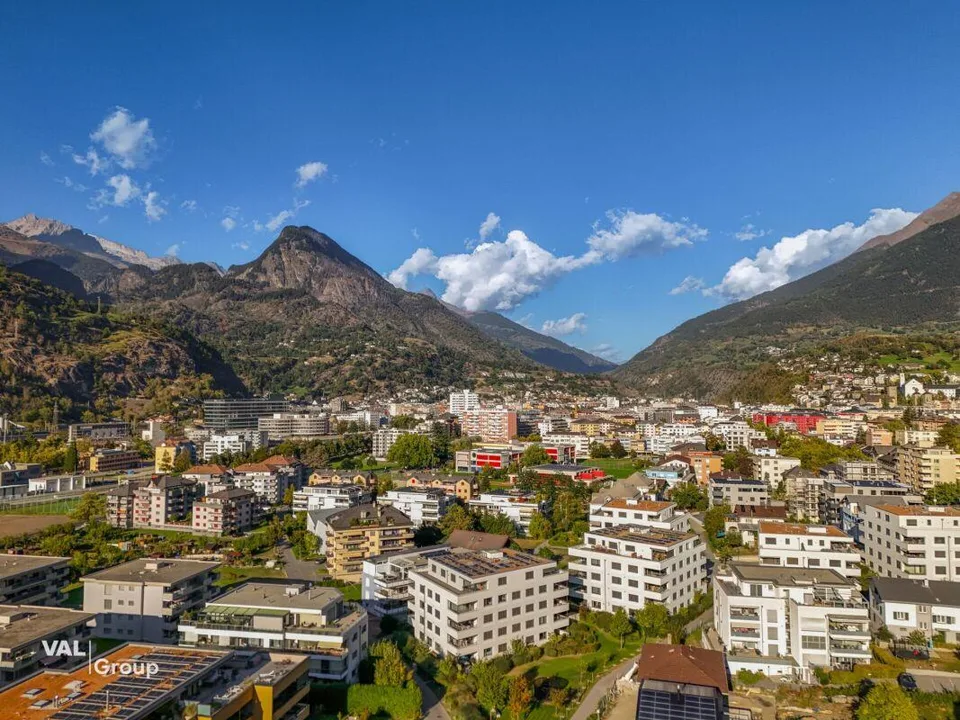 Casa accogliente con vista sulle montagne: Appartamento nel cuore di Glis – foto 10 di 11