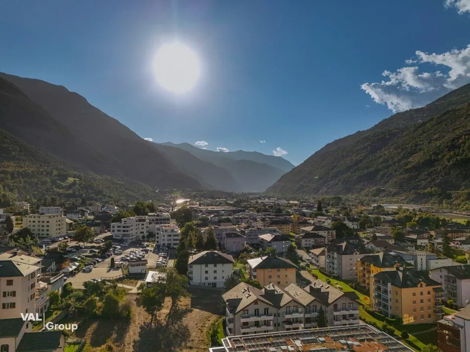 Casa accogliente con vista sulle montagne: Appartamento nel cuore di Glis – foto 11 di 11