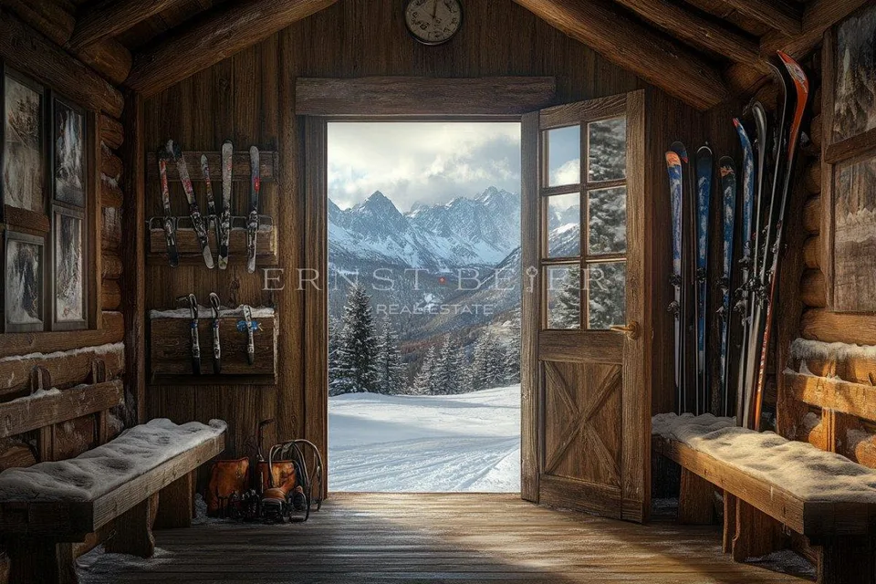 Magnifique chalet de montagne avec vue imprenable – foto 7 di 9