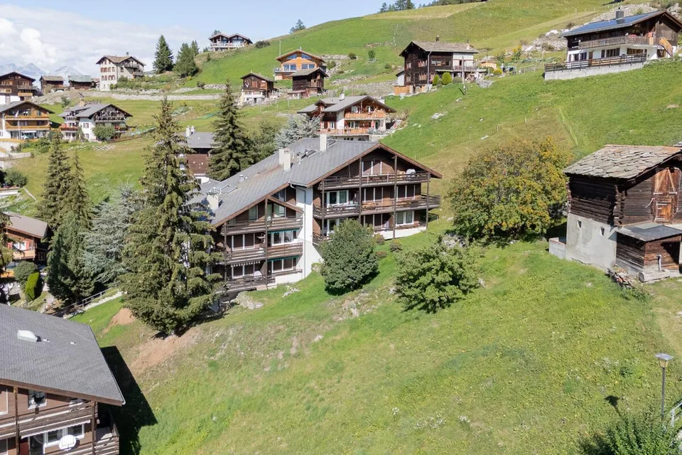 Klein und fein heimelige 2-Zimmerwohnung mit Weitblick in Grächen – Foto 16 von 17