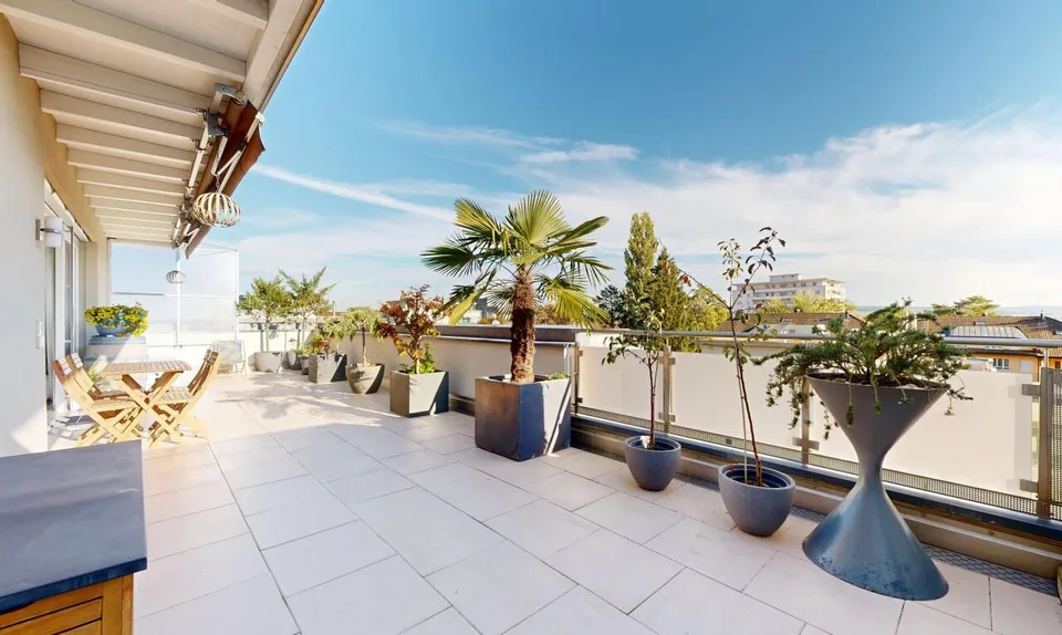 Mansarda con grande terrazza nel Schildpark – foto 10 di 11