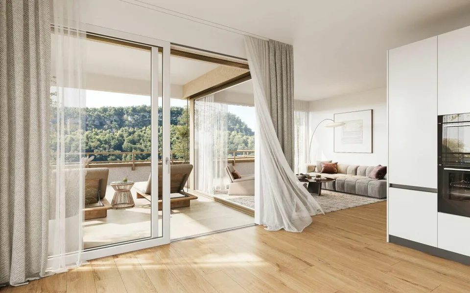 Florea Terrassenwohnung - exklusiv mit 2 integrierten Dispo-Räumen – Foto 6 von 7