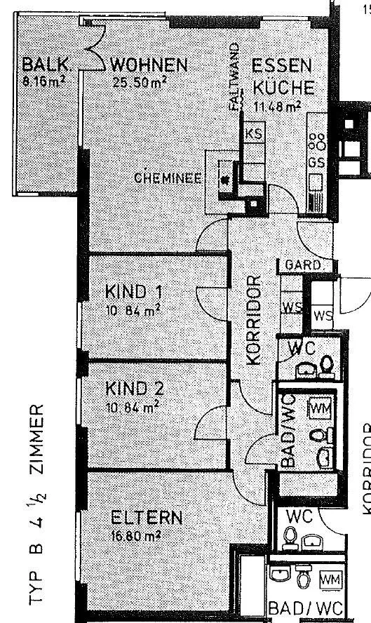Zentral gelegene 4.5-Zimmer-Wohnung in St. Gallen zu vermieten – Foto 10 von 11