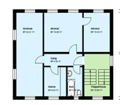 Helle 3.5-Zimmer-Wohnung mit Altbaucharme in St. Gallen – photo 9 sur 9
