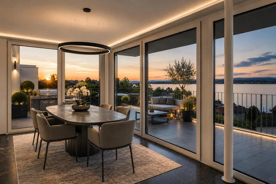 Appartamento attico esclusivo con vista sul lago non ostruita – foto 7 di 23