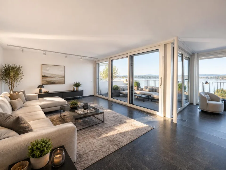 Appartamento attico esclusivo con vista sul lago non ostruita – foto 11 di 23
