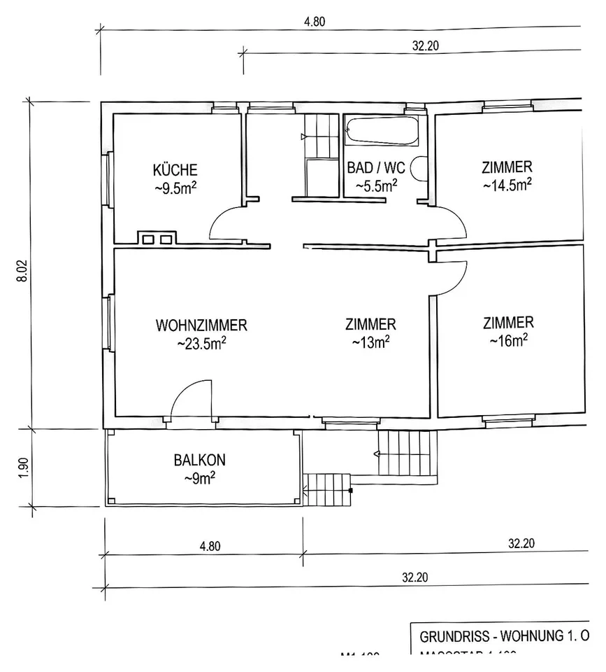 3.5-Zimmer-Wohnung in Zürich – Foto 13 von 15