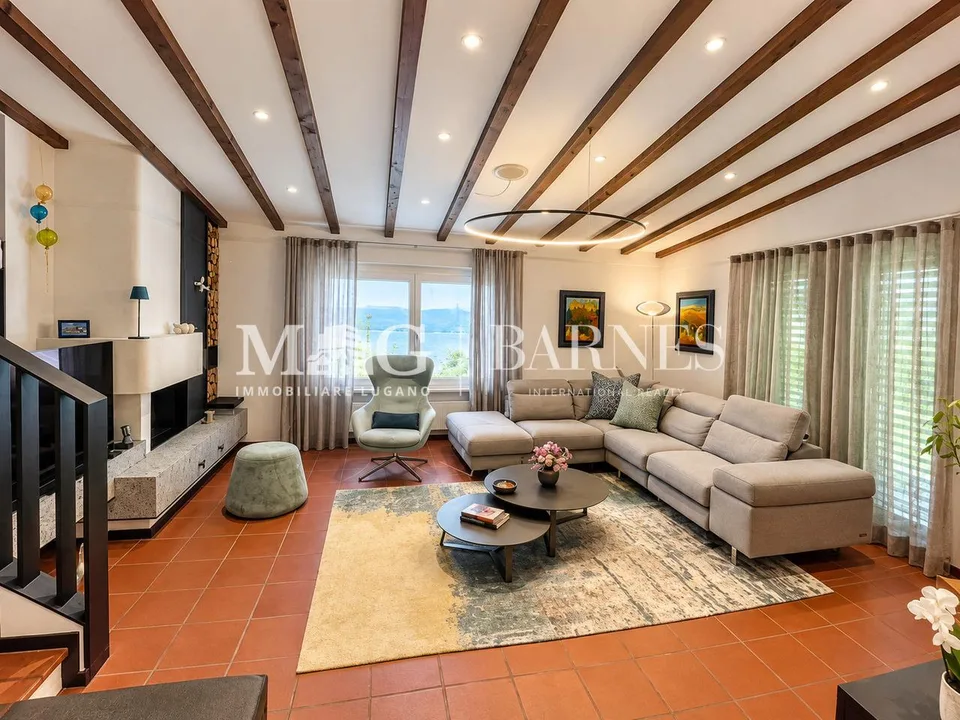 Gentilino: Villa con ampi spazi, giardino e portico – photo 3 sur 9