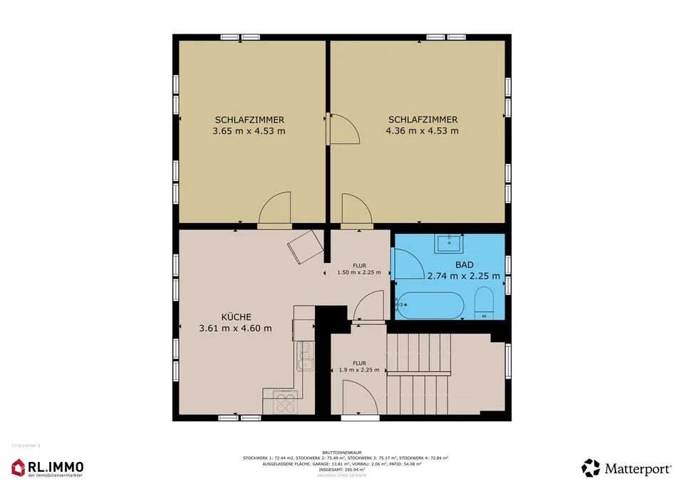 Mehrfamilienhaus mit 3 Wohnungen, Potenzial und attraktiver Wohnlage – foto 19 di 21