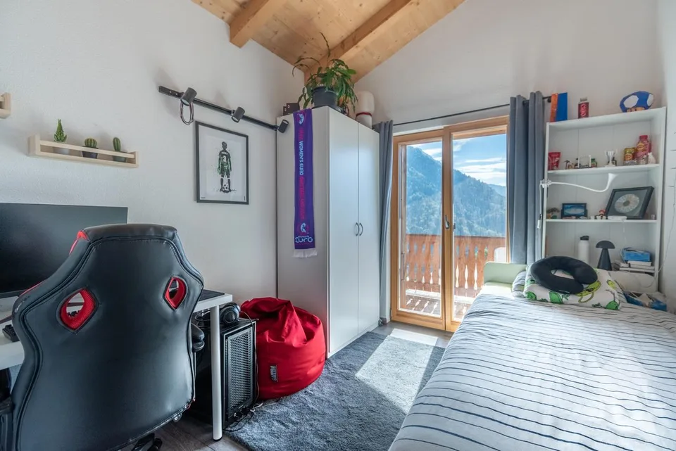 Chalet entièrement rénové avec vue panoramique aux Posses-sur-Bex – Foto 9 von 13