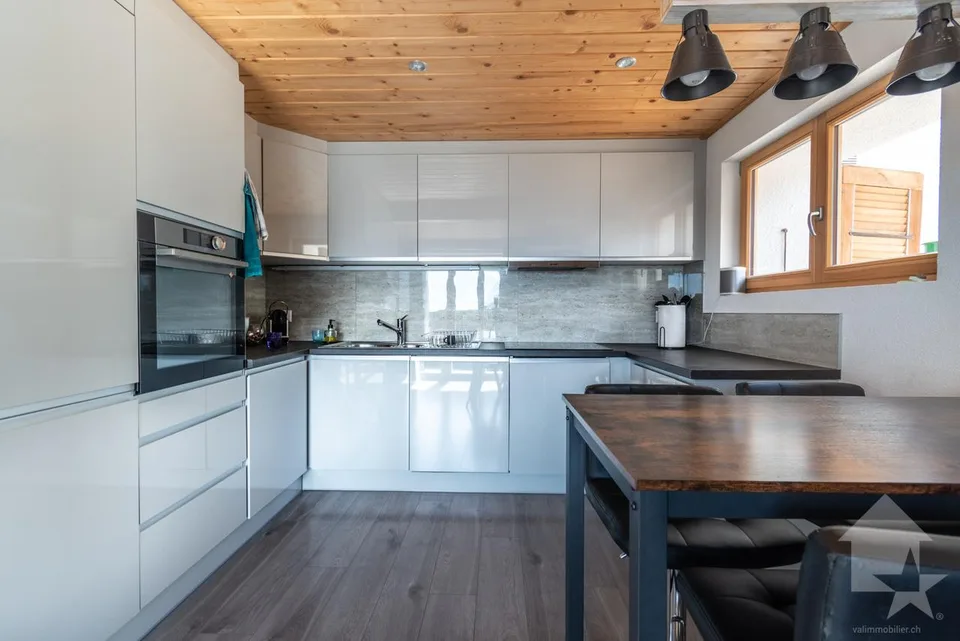 Chalet entièrement rénové avec vue panoramique aux Posses-sur-Bex – Foto 4 von 13