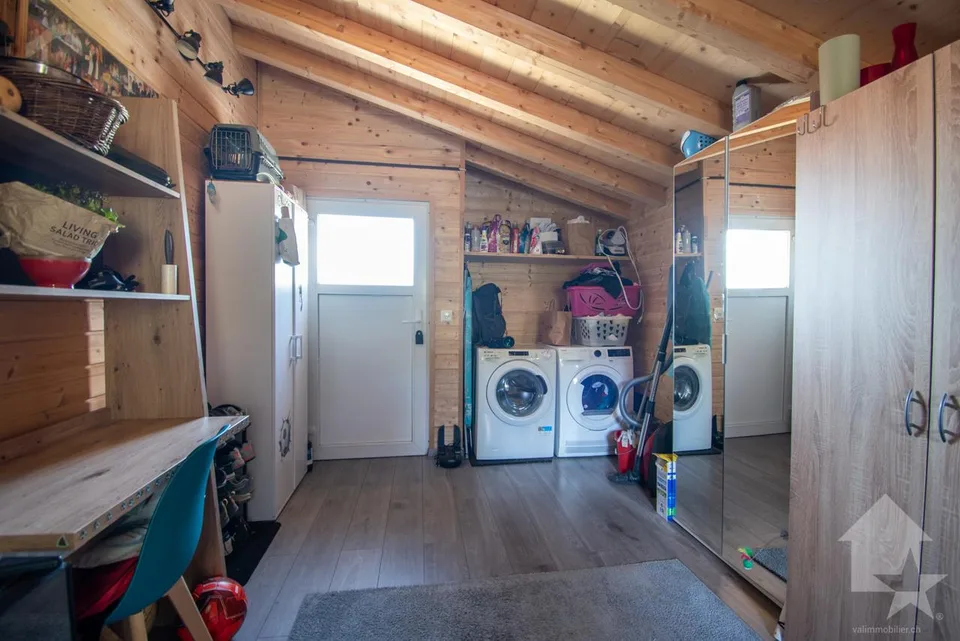 Chalet entièrement rénové avec vue panoramique aux Posses-sur-Bex – Foto 11 von 13