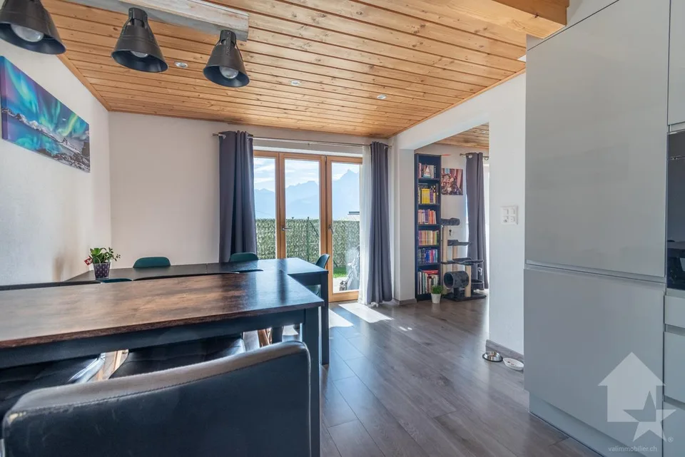 Chalet entièrement rénové avec vue panoramique aux Posses-sur-Bex – Foto 5 von 13