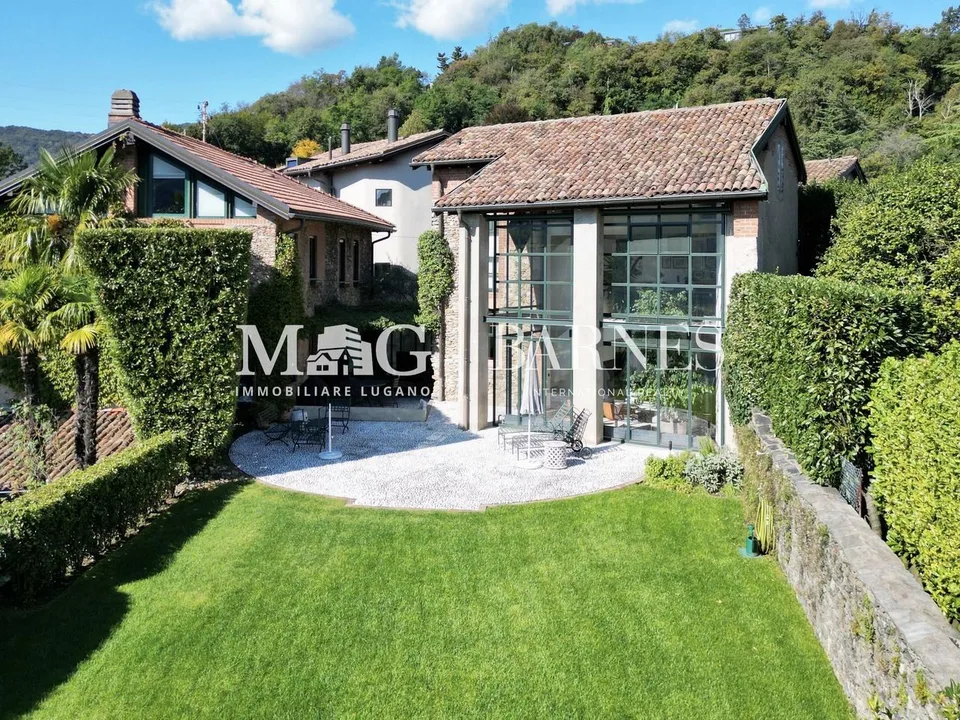 Elegante villa d’autore con giardino vicino al centro di Lugano – foto 2 di 23