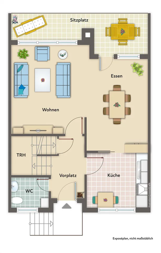 "Zentrale Lage in ruhigem Wohnquartier - Laupen" – Foto 12 von 13
