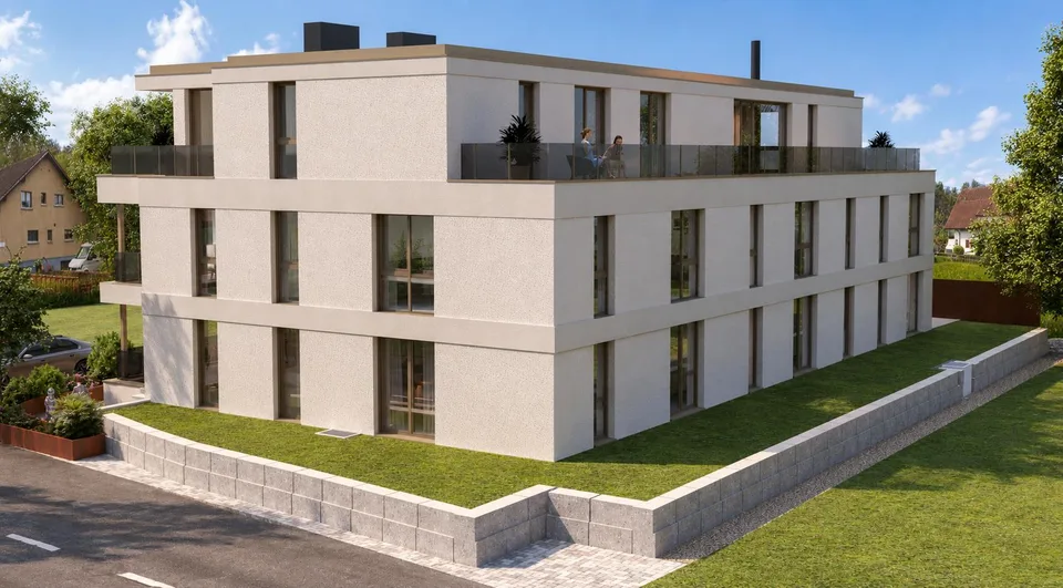Exklusive 4.5 Zimmerwohnung mit grossem Balkon – Foto 12 von 14