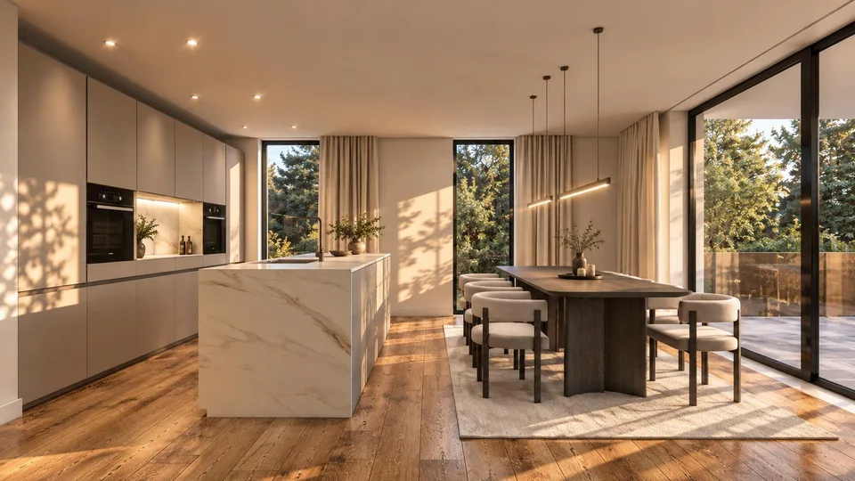 Exklusive 4.5 Zimmerwohnung mit grossem Balkon – Foto 2 von 14