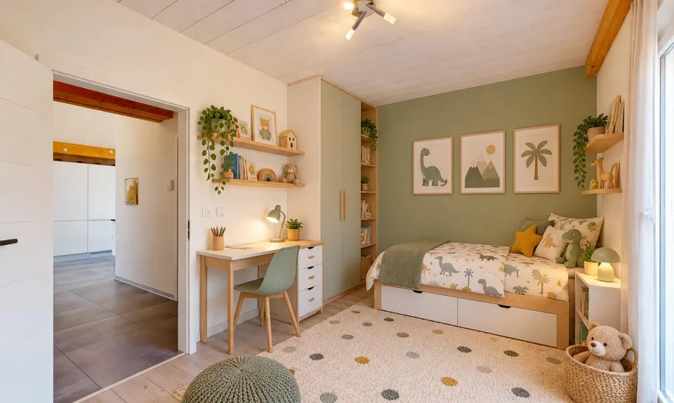 4.5 Zimmer Attikawohnung in Chez-le-Bart – Foto 8 von 11