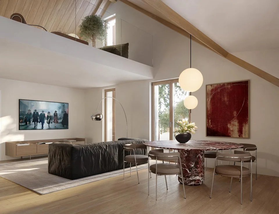 5.5 Zimmer: ZUHAUSEN – Exklusives Dachwohnen mit Galerie – foto 2 di 14