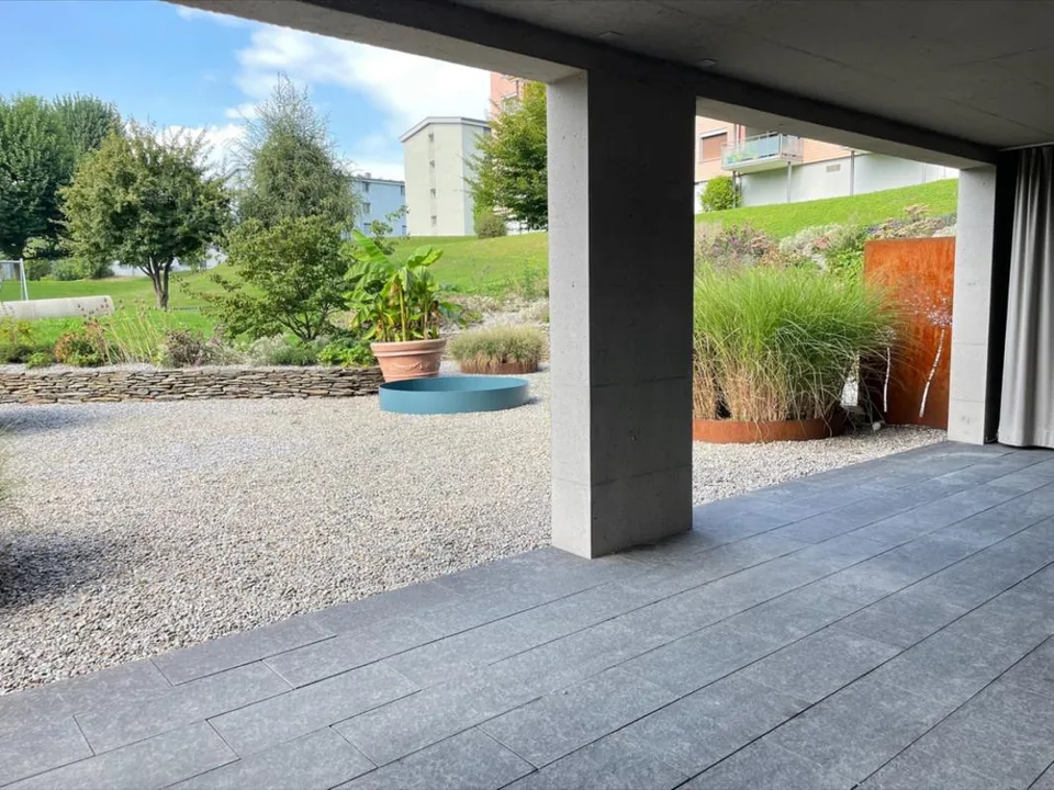 Moderne Wohnung mit Gartensitzplatz – photo 8 sur 8