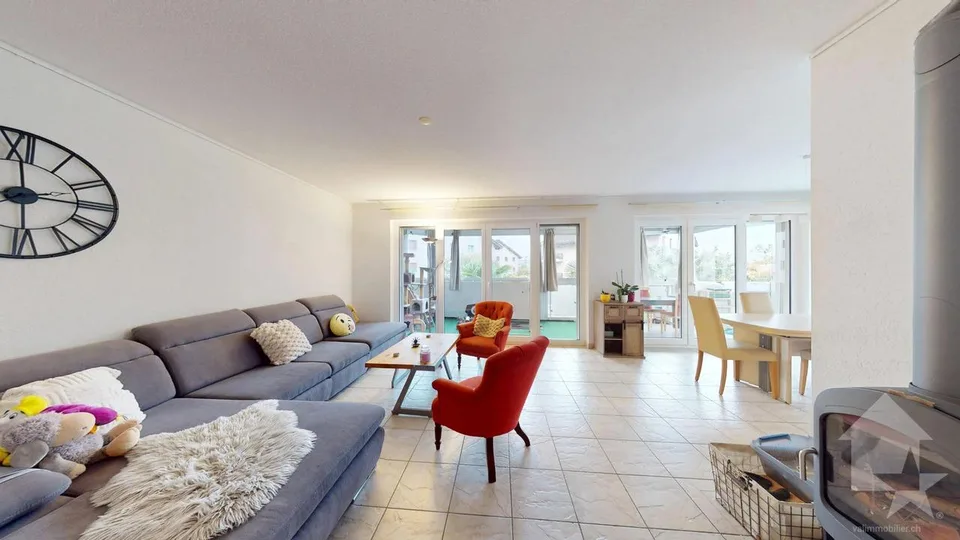Appartement 4.5 pièces avec box situé à Châteauneuf-Conthey – Foto 2 von 25