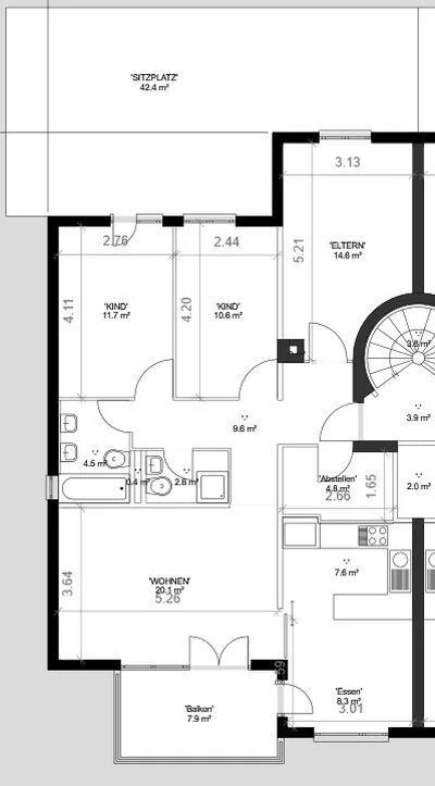 Schöne 4.5-Zimmer-Wohnung mit Gartensitzplatz – photo 11 of 11