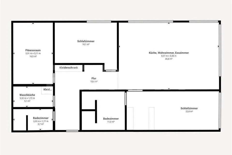 Luxuriöse Wohnung mit grosser Terrasse und Seesicht in Hergiswil – Foto 11 von 12