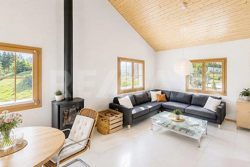 Chalet mit Bergkulisse in Flühli Ferienidylle oder ein Zuhause in der Natur – Foto 4 von 13