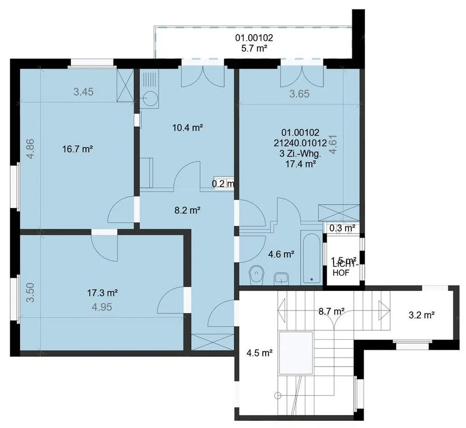 3 Zimmer Wohnung in Bern – Foto 9 von 9