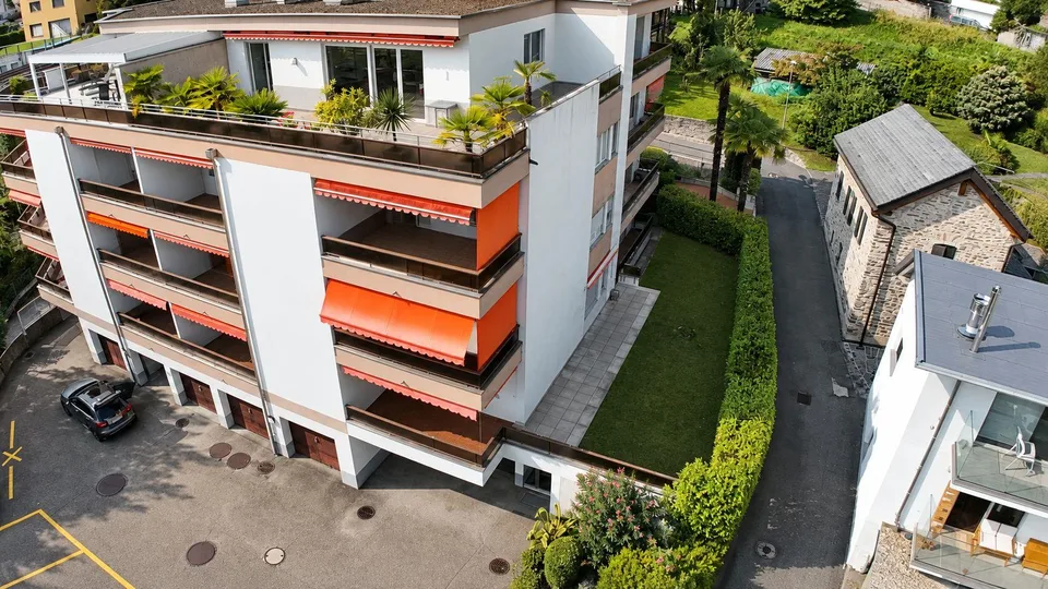 MINUSIO – SPAZIOSO APPARTAMENTO CON GIARDINO PRIVATO, AMPIO BALCONE... – photo 8 sur 23
