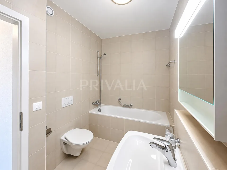 En exclusivité : Appartement de 4 pièces entièrement rénové à Onex – Foto 5 von 6