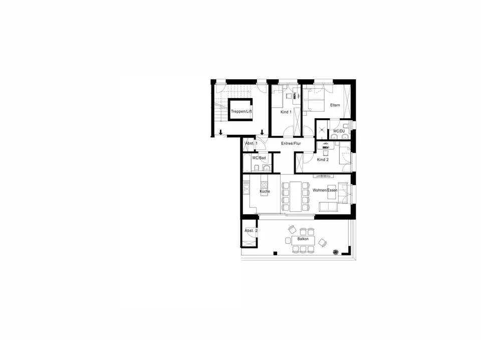 neue 4.5-Zi.-Eigt.-Wohnung – photo 4 of 8