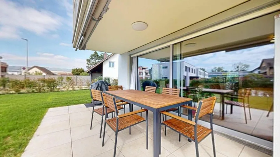 Appartement de jardin neuf avec divers avantages – photo 6 sur 15