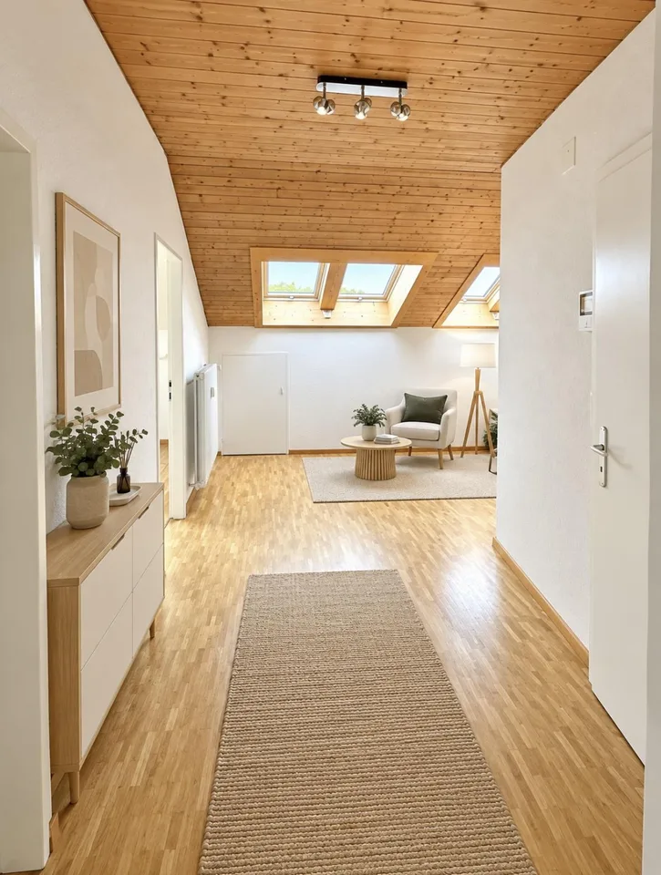 3.5 Zimmer Dachwohnung in gepflegtem MFH – photo 11 sur 13