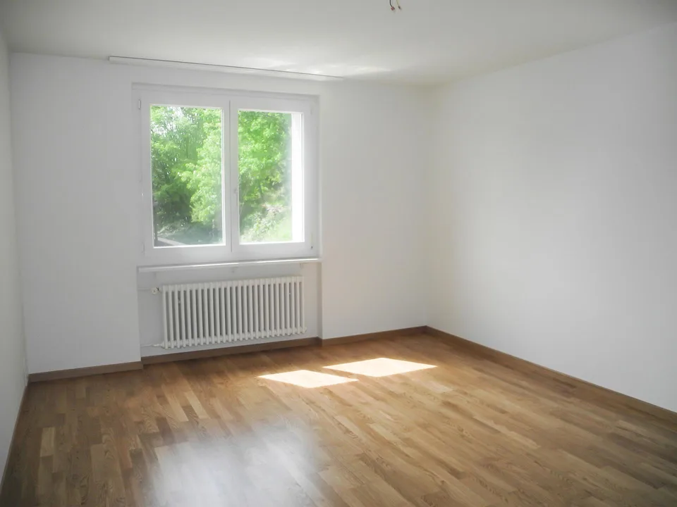 Ruhige 5.5-Zi.-Whg. im Grünen mit Weitsicht, Balkon und Sitzplatz – Foto 5 von 7