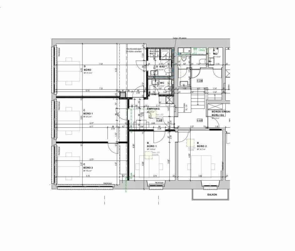 Zentrale Büroräumlichkeit im Herzen der Luzerner Neustadt – Foto 10 von 10