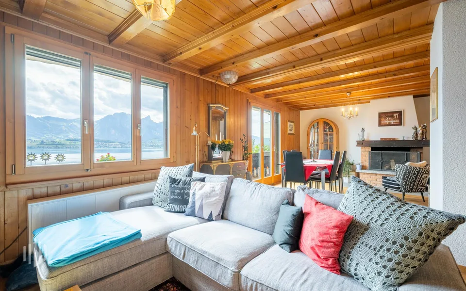 ImmoWyss - Chalet mit Einliegerwohnung an aussichtsreicher Lage – Foto 2 von 13