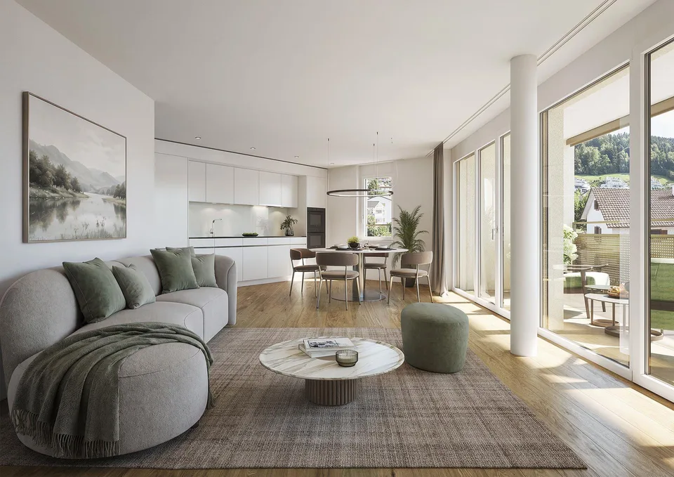 *NEUBAU* attraktive 4 ½ - Zimmer- Attikawohnung mit grosser Terrasse – Foto 6 von 8