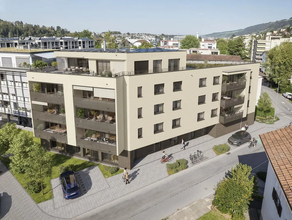 *NEUBAU* attraktive 4 ½ - Zimmer- Attikawohnung mit grosser Terrasse – Foto 2 von 8