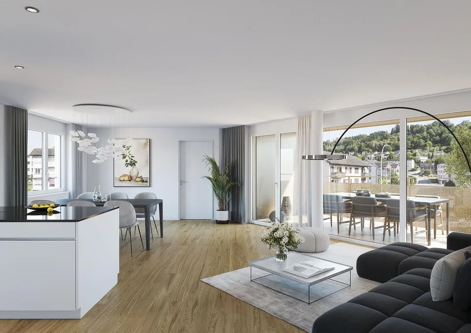 *NEUBAU* attraktive 4 ½ - Zimmer- Attikawohnung mit grosser Terrasse – Foto 5 von 8