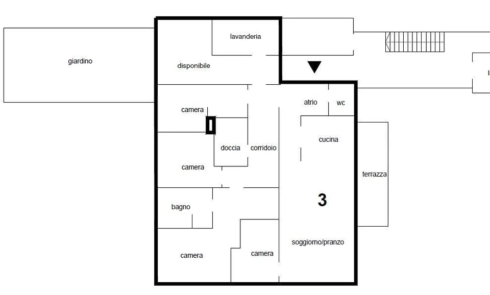 MENDRISIO - Geräumige 4.5-Zimmer-Wohnung mit Studio, privater Waschküche, Terrasse und Garten – Foto 14 von 14